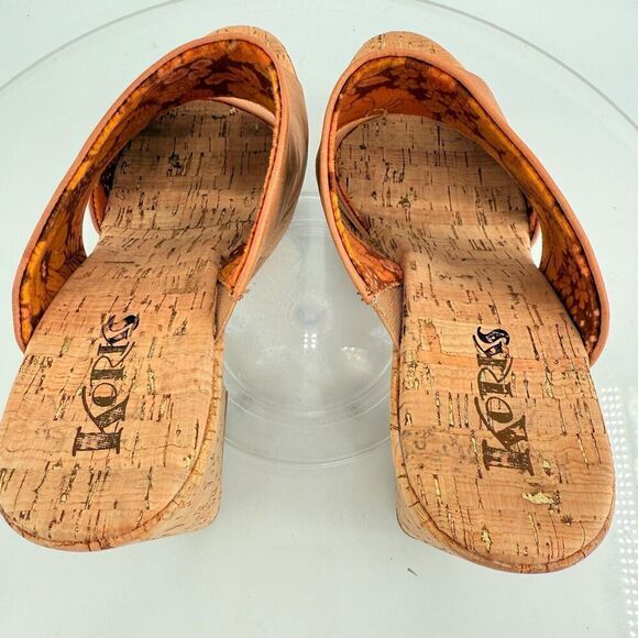 Korks Kork Ease Dezi Sandals Platform Brown Vegan Strappy Chunky Heel Size 11 - Picture 10 of 15